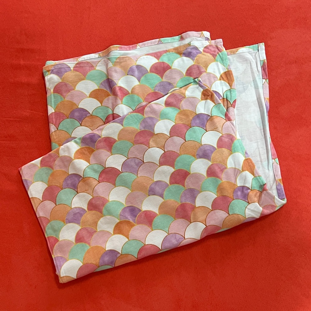 Little Sleepies Mermaid Scales Swaddle